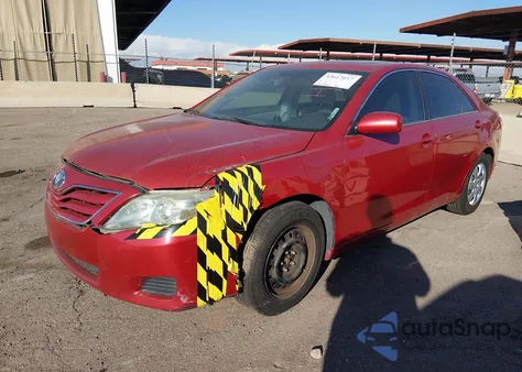 2011 Toyota Camry Le z USA, uszkodzony, nr VIN 4T4BF3EK3BR126417